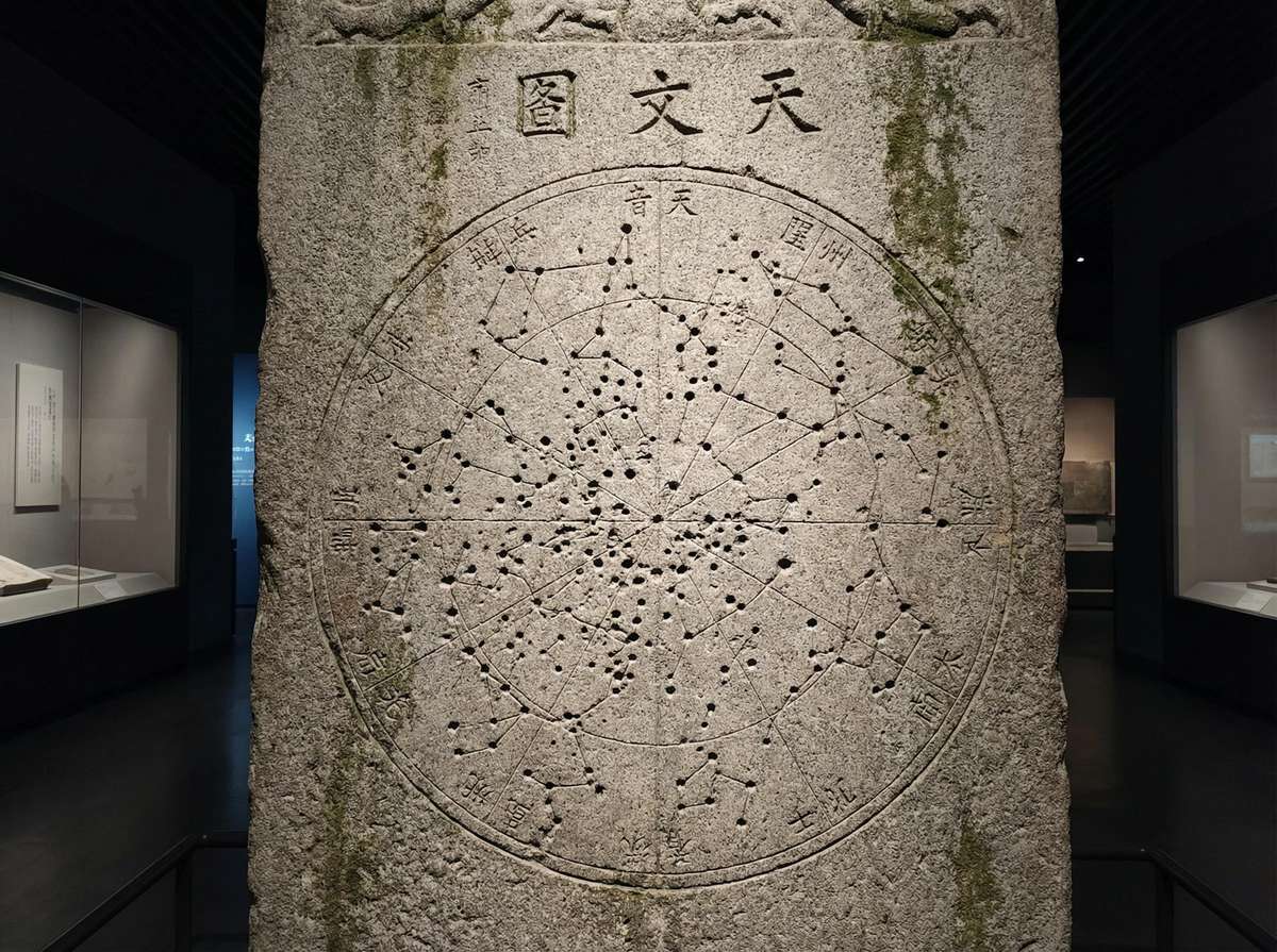 苏州石刻天文图 - 南宫28 古代星图